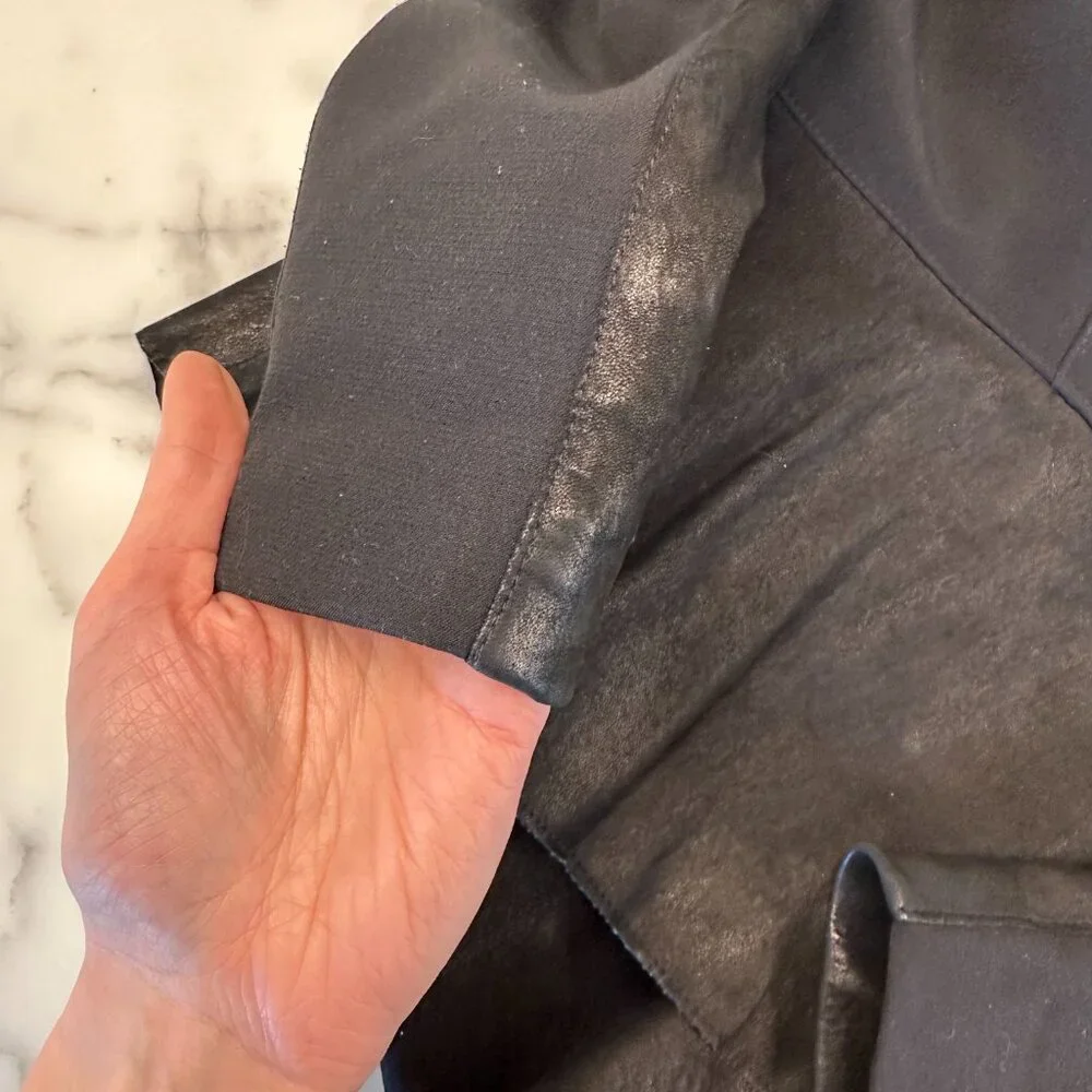 Veronica Beard Leather Jacket - Picture 7 of 13